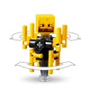 LEGO Minecraft 21266 Battaglia di lava del Nether - Giocattolo per gli appassionati di videogiochi