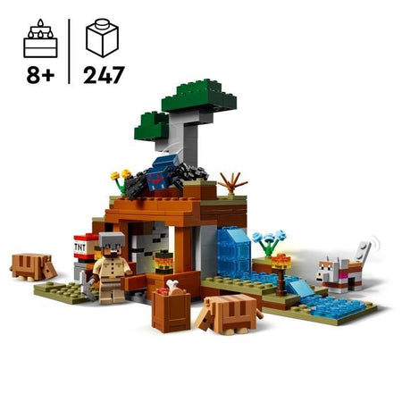 LEGO Minecraft 21269 Spedizione Armadillo nella Miniera - Set da costruzione per ragazzi