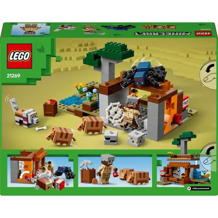 LEGO Minecraft 21269 Spedizione Armadillo nella Miniera - Set da costruzione per ragazzi