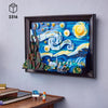 LEGO Ideas 21333 Vincent Van Gogh - Stampa artistica su tela La notte stellata
