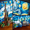 LEGO Ideas 21333 Vincent Van Gogh - Stampa artistica su tela La notte stellata