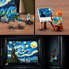 LEGO Ideas 21333 Vincent Van Gogh - Stampa artistica su tela La notte stellata
