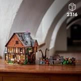 LEGO Ideas Hocus Pocus Disney: La villa delle sorelle Sanderson 21341 - Set da costruzione - Un regalo di Halloween per adulti