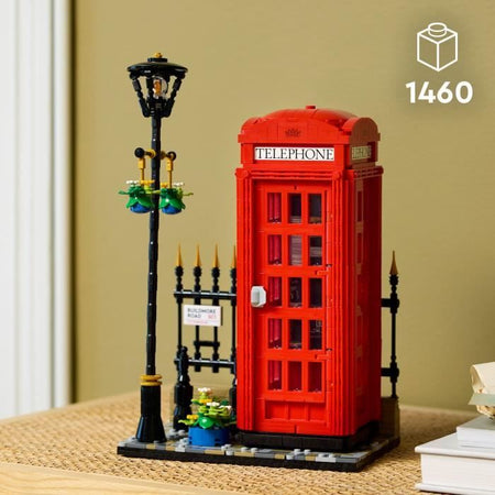 LEGO Ideas 21347 Decorazioni per la casa della cabina telefonica di Londra per gli anglofili