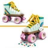 LEGO Creator 31148 Pattini a rotelle retrò 3 in 1, Giocattolo con Mini-Skateboard e Boombox, Decorazione retrò