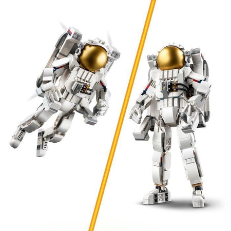 LEGO 31152 Creator Astronauta 3 in 1 nello spazio, Giocattolo costruibile con cane e Space Shuttle, Decorazione