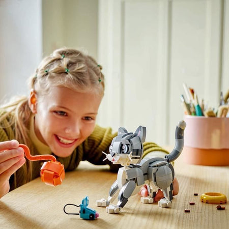 LEGO Creator 31163 Gatto giocoso 3 in 1 - Set da costruzione per ragazze di 8 anni
