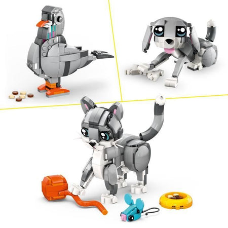 LEGO Creator 31163 Gatto giocoso 3 in 1 - Set da costruzione per ragazze di 8 anni