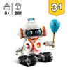 LEGO Creator 31164 Robot spaziale 3 in 1 - Set da costruzione per bambini di 8 anni