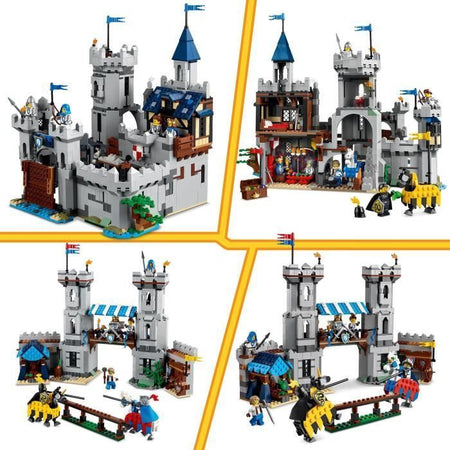 LEGO Creator 3 in 1 31168 Castello dei cavalieri medievali - Set di costruzioni per bambini dai 9 anni in su