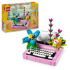 LEGO Creator 31169 3-in-1 Flower Typewriter - Gioco per bambine dagli 8 anni in su