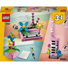 LEGO Creator 31169 3-in-1 Flower Typewriter - Gioco per bambine dagli 8 anni in su