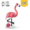 LEGO Creator 31170 3-in-1 Animali selvatici: fenicottero - Giocattolo per bambine dagli 8 anni in su