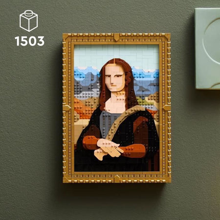 LEGO Art 31213 La Monna Lisa - Set di costruzione del dipinto Leonardo da Vinci - Decorazione