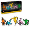 LEGO 31216 Art Keith Haring, personaggi danzanti, decorazioni per la casa e set da costruzione per adulti