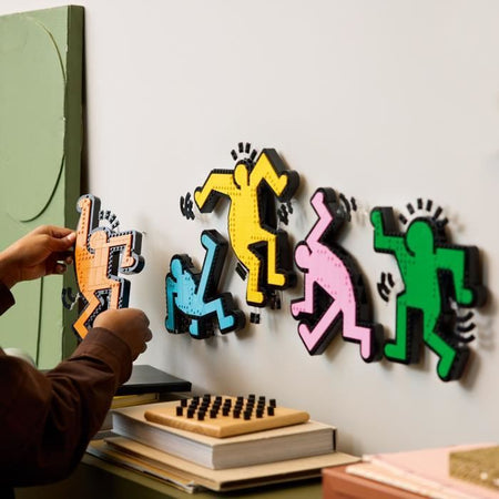 LEGO 31216 Art Keith Haring, personaggi danzanti, decorazioni per la casa e set da costruzione per adulti
