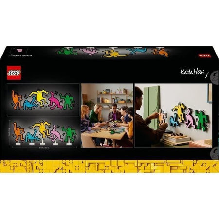LEGO 31216 Art Keith Haring, personaggi danzanti, decorazioni per la casa e set da costruzione per adulti