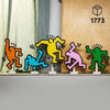 LEGO 31216 Art Keith Haring, personaggi danzanti, decorazioni per la casa e set da costruzione per adulti