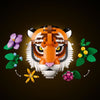 LEGO Art 31217 Collezione Wildlife  Tigre  Set per adulti  Decorazione da parete con fiori