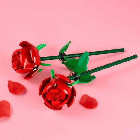 LEGO Creator Roses, set di fiori artificiali per ragazze e ragazzi dagli 8 anni, 40460, decorazione per la casa