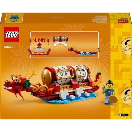 Calendario delle festività LEGO 40678 - Idea regalo e giocattolo per il Capodanno lunare 2 in 1