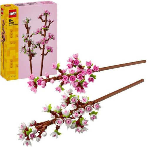 LEGO Creator 40725 Fiori di ciliegio, decorazione della stanza e accessorio per l'ufficio, modello di bouquet di fiori