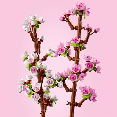 LEGO Creator 40725 Fiori di ciliegio, decorazione della stanza e accessorio per l'ufficio, modello di bouquet di fiori
