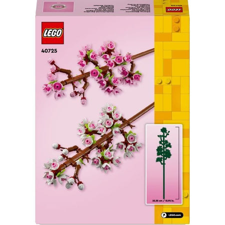 LEGO Creator 40725 Fiori di ciliegio, decorazione della stanza e accessorio per l'ufficio, modello di bouquet di fiori