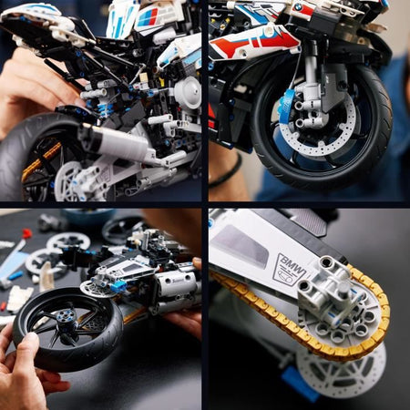 Lego Technic BMW M 1000 RR Modellino in Scala di Moto per Adulti, Modellino ed Display, Idea Regalo 42130