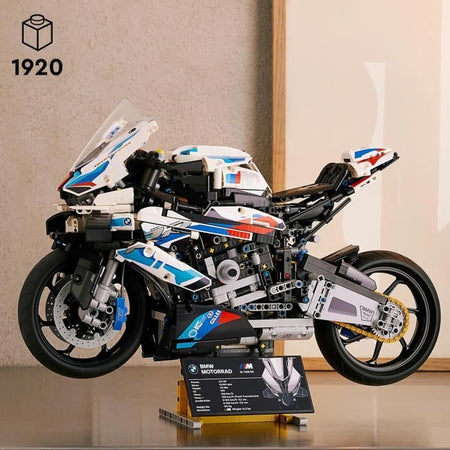 Lego Technic BMW M 1000 RR Modellino in Scala di Moto per Adulti, Modellino ed Display, Idea Regalo 42130