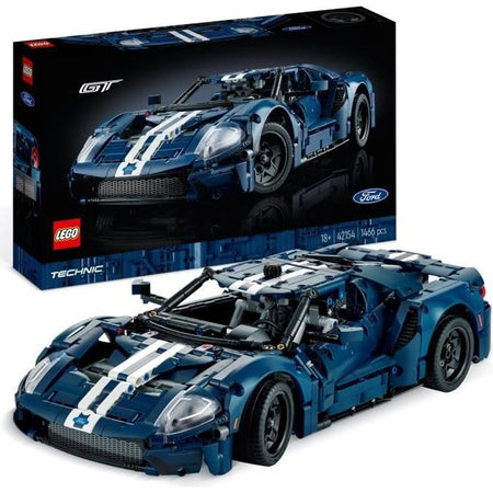 Lego Technic 42154 Ford GT 2022, copertura per auto per adulti, scala 1:12, livello avanzato