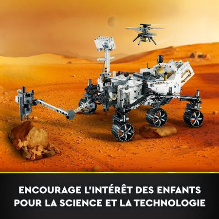 Lego Technic 42158 NASA Mars Rover Perseverance, Discovery Toy of Space, con AR App