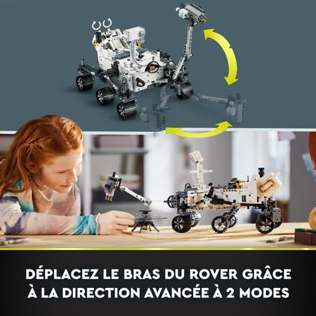 Lego Technic 42158 NASA Mars Rover Perseverance, Discovery Toy of Space, con AR App