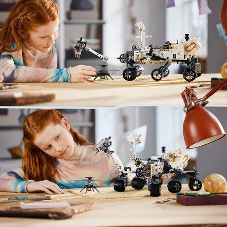 Lego Technic 42158 NASA Mars Rover Perseverance, Discovery Toy of Space, con AR App