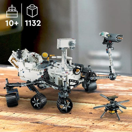 Lego Technic 42158 NASA Mars Rover Perseverance, Discovery Toy of Space, con AR App