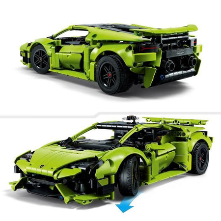 LEGO Technic 42161 Lamborghini Huracán Tecnica, kit modello di auto per bambini appassionati di sport motoristici