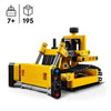 LEGO Technic 42163 Bulldozer, giocattolo da costruzione per bambini, veicolo escavatore