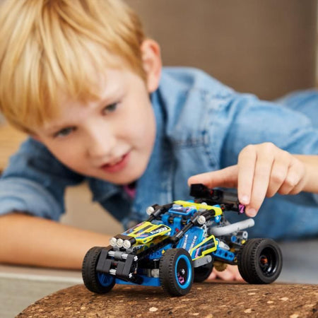 LEGO Technic 42164 Buggy da corsa fuoristrada, veicolo da rally, giocattolo costruibile per auto da corsa