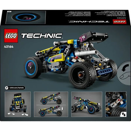 LEGO Technic 42164 Buggy da corsa fuoristrada, veicolo da rally, giocattolo costruibile per auto da corsa