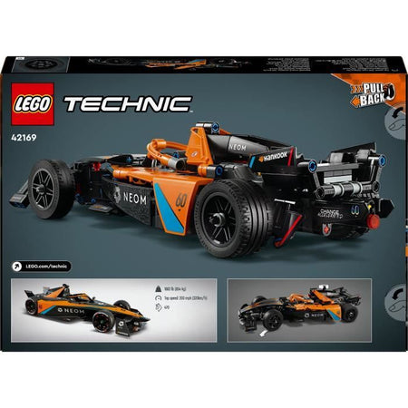 LEGO Technic 42169 NEOM McLaren Auto da corsa di Formula E, Auto giocattolo, Regalo per gioco creativo