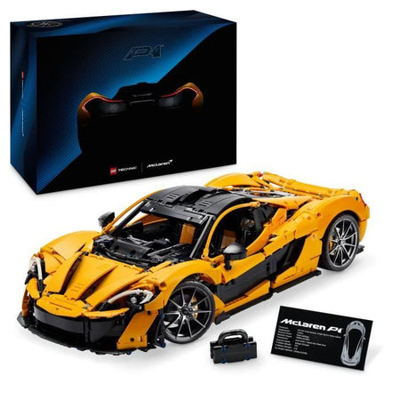 LEGO Technic 42172 McLaren P1 - Kit modello Hypercar per appassionati di veicoli adulti