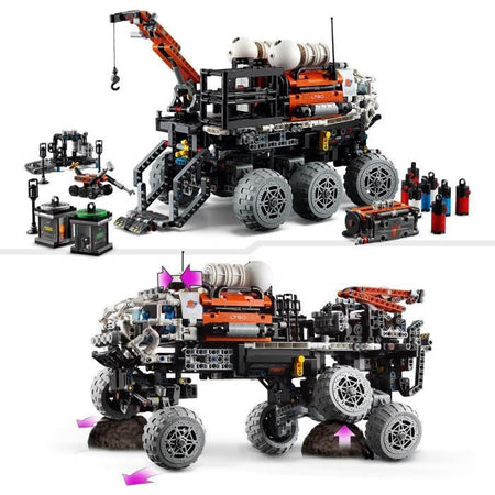 LEGO Technic 42180 Rover da esplorazione con equipaggio su Marte, giocattolo a tema spaziale