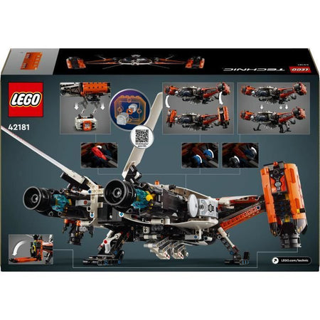 LEGO Technic 42181 Astronave da carico VTOL LT81, giocattolo per la costruzione spaziale