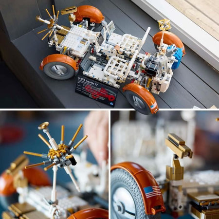 LEGO Technic 42182 Veicolo per l'esplorazione lunare Apollo della NASA - Rover spaziale LRV per adulti