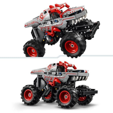 LEGO Technic 42200 Monster Jam ThunderROARus pull-back - Camion dei dinosauri per bambini di 7 anni