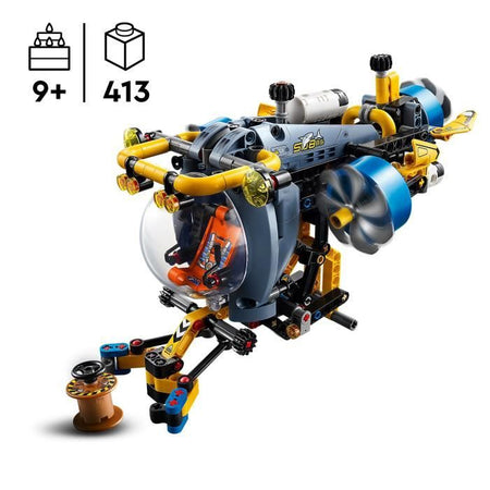 LEGO Technic 42201 Il sottomarino per la ricerca negli abissi marini - Set da costruzione per bambini di 9 anni