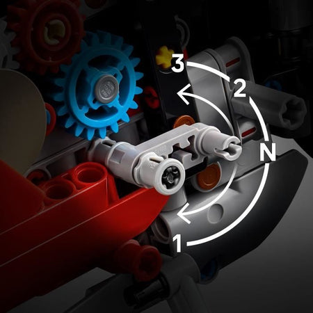 LEGO Technic 42202 Ducati Panigale V4 S Moto - Moto costruibile per adulti
