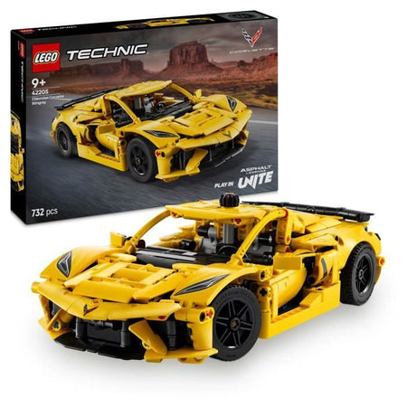 LEGO Technic 42205 Chevrolet Corvette Stingray - Auto sportiva per ragazzi dai 9 anni in su