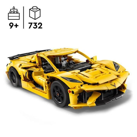 LEGO Technic 42205 Chevrolet Corvette Stingray - Auto sportiva per ragazzi dai 9 anni in su