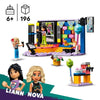 LEGO Friends 42610 Karaoke, giocattolo musicale con bambole e personaggi Liann e Nova e un geco